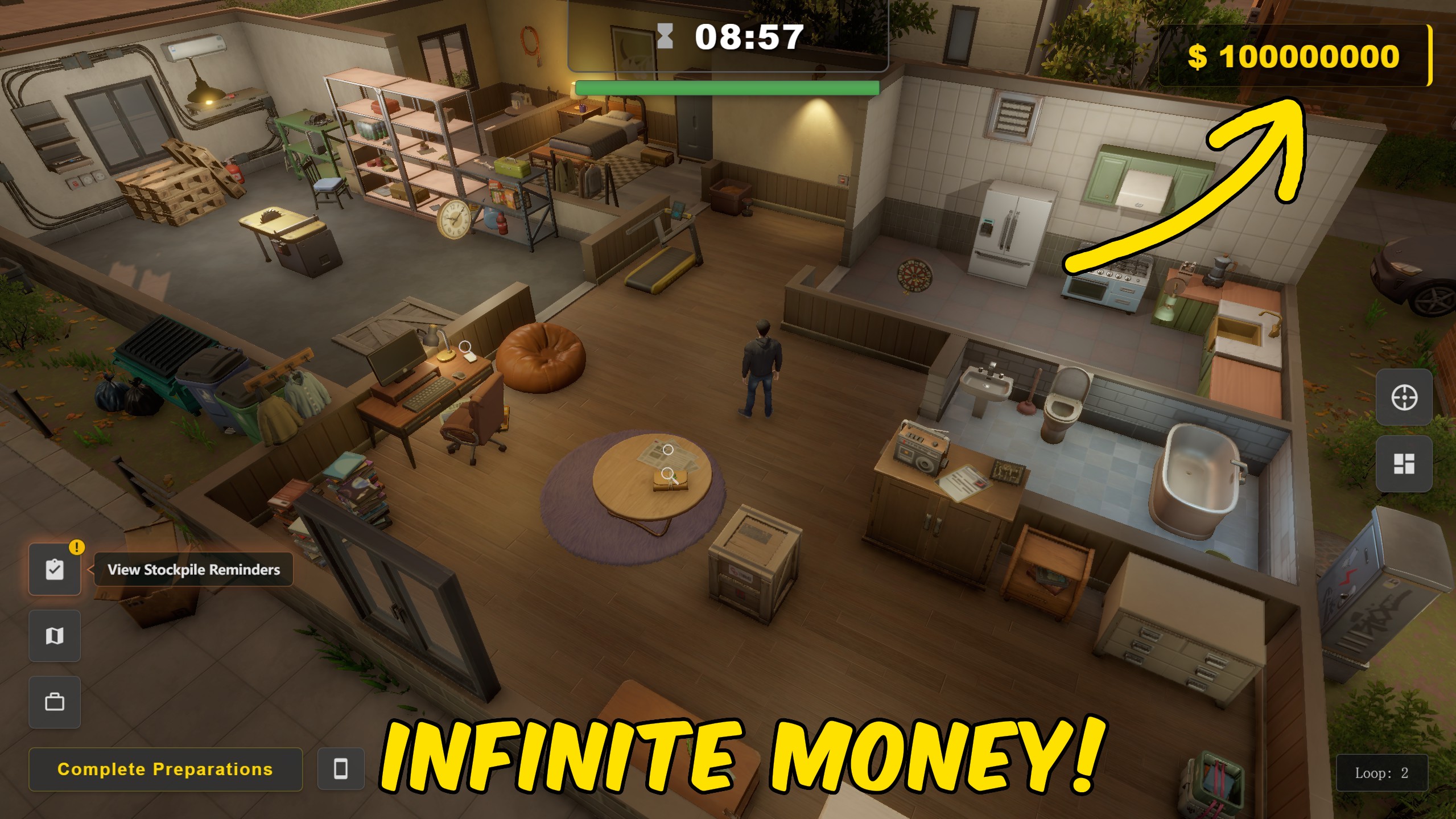 Survival Log — Give Money (screenshot 2)
